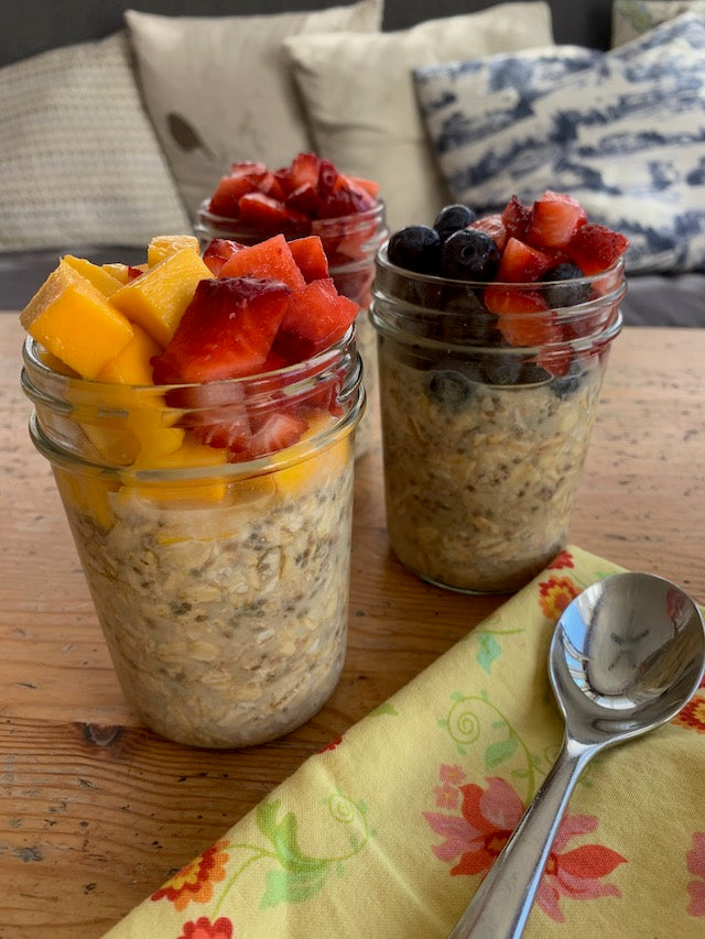 Nutty Morning Overnight Oats – Bearclaw Kitchen