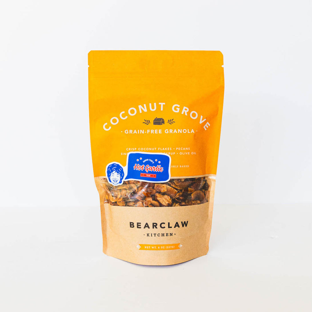 Coconut Grove Grain-Free Granola X Mama Teav's Hot Garlic